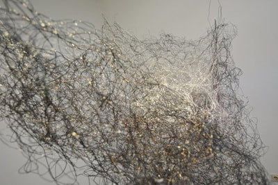 Isabella Trimmel, suspended wire sculpture
