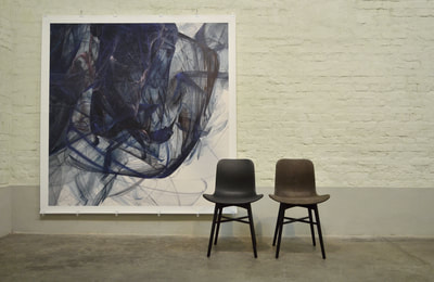 Rica Belna, abstract art, series Spacewarp