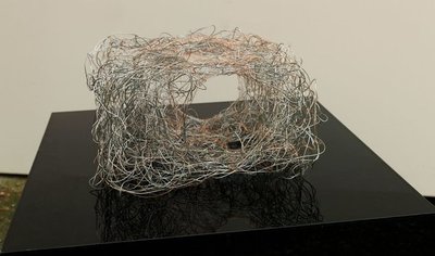 Isabella Trimmel, wire sculpture, 40x40x15 cm,