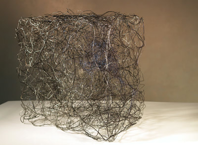 Isabella Trimmel, Wirescultpture 80x80x40cm