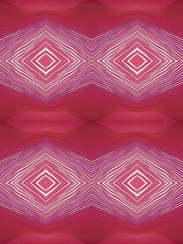 wall-covering pattern, 45x60 inches, Pink Land _0725_Set