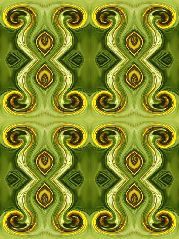 Summer Garden _00154C, pattern for endless wall-covering 