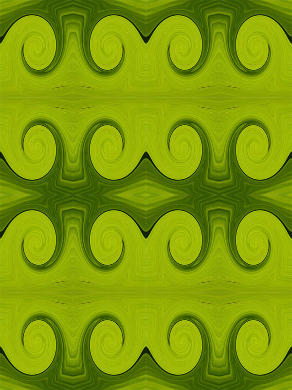 Twirl _ 00017A_Set | Art licensing | endless wall covering pattern 